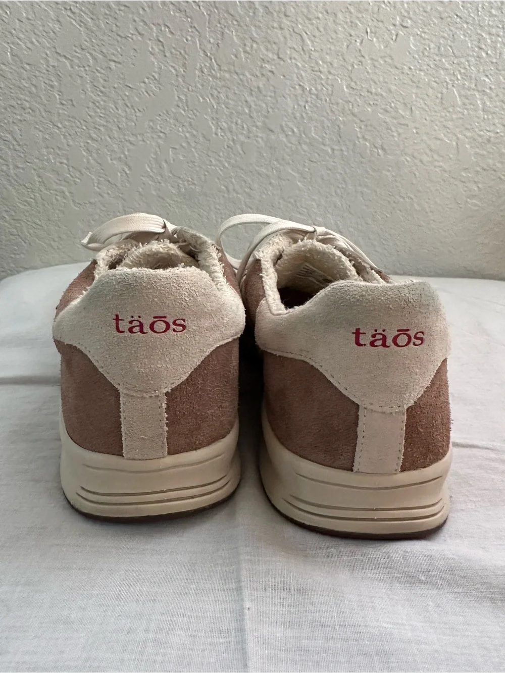 Taos Detour Sand Multi Sneakers Suede Mesh Comfort Walking Shoes  Size 7.5 - Picture 3 of 10